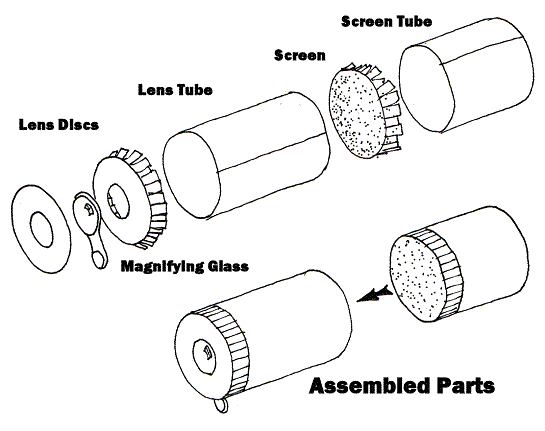 Camera Obscura Assembled Parts